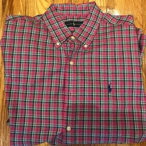 Ralph Lauren Multi Color Button Down XL